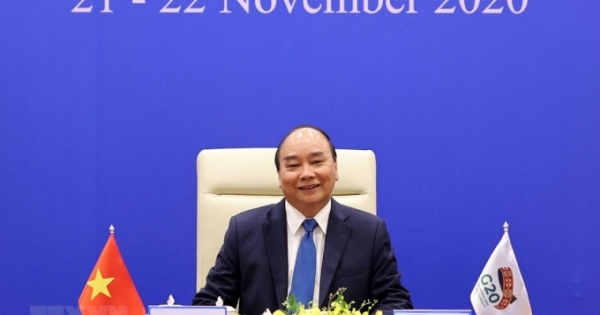 Thủ tướng Nguyễn Xuân Phúc dự Hội nghị thượng đỉnh G20 trực tuyến