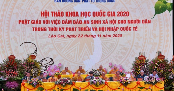 Hội thảo “Phật giáo với việc đảm bảo an sinh xã hội cho người dân trong thời kỳ phát triển và hội nhập quốc tế”