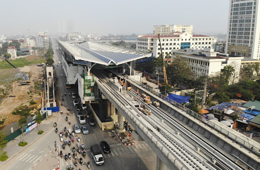 Dự án xây dựng tuyến đường sắt đô thị Nhổn - ga Hà Nội.