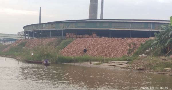 Hưng Yên: Hai lò gạch của Công ty gạch Sông Hồng xây dựng không phép