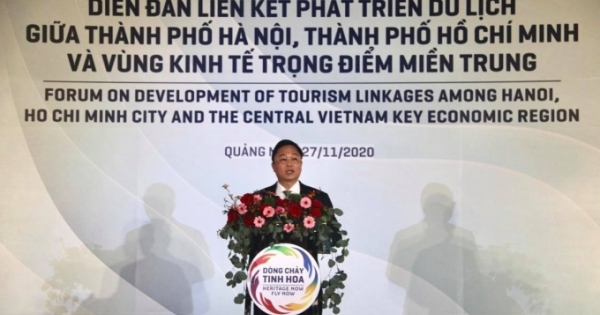 Diễn đàn liên kết phát triển du lịch TP HCM, Hà Nội và Vùng kinh tế trọng điểm miền Trung