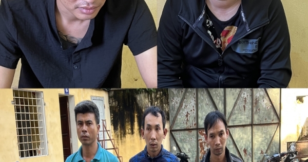 Thanh Hoá: Bắt giữ ổ nhóm cướp, cưỡng đoạt tài sản
