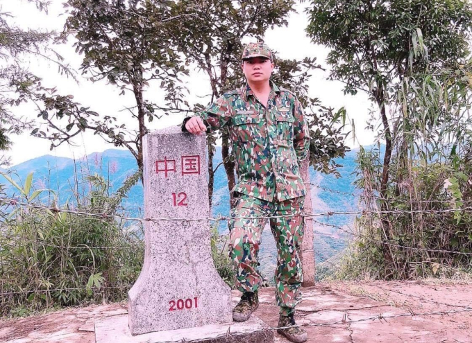 Đại úy Nguyễn Quang Tuyên- Tiểu đoàn huấn luyện cơ động - Bộ Chỉ huy Bộ đội Biên phòng tỉnh Điện Biên.