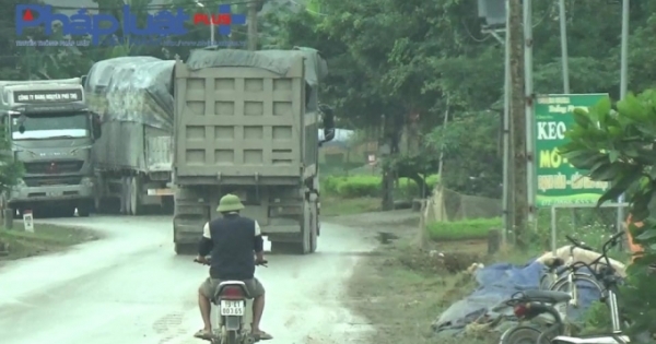 Bài 2: Ra quận “dẹp loạn” xe quá tải lộng hành trên QL70 tại Phú Thọ