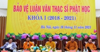 Học viện Phật giáo Việt Nam tổ chức bảo vệ luận văn Thạc sĩ cho các Tăng ni sinh
