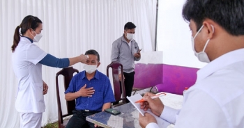 Vĩnh Phúc: TP Vĩnh Yên diễn tập cách ly F1, điều trị F0 tại nhà theo phương châm "4 tại chỗ"