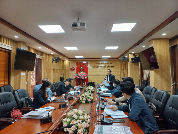 Sở Giáo dục và Đào tạo tỉnh Nghệ An sẽ tổng hợp ý kiến của các Sở Ban ngành trình UBND tỉnh phê duyệt kế hoạch năm 2021.