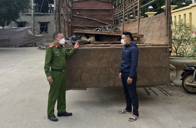 Thanh Hoá: Bắt giữ đối tượng trộm cắp hơn 5 tấn sắt
