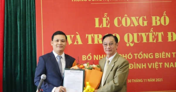 Nhà báo Hoàng Vững được bổ nhiệm Phó Tổng biên tập Tạp chí Gia đình Việt Nam