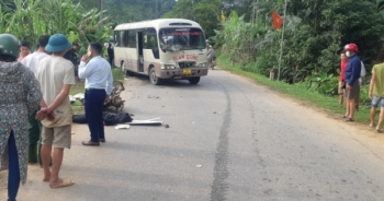 Hà Giang: Va chạm giữa ô tô và xe máy, 2 người thương vong