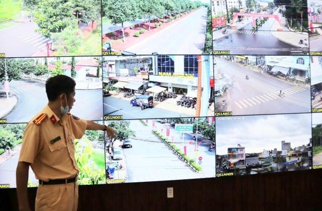 Bình Phước đầu tư đồng bộ hệ thống camera giám sát  giao thông