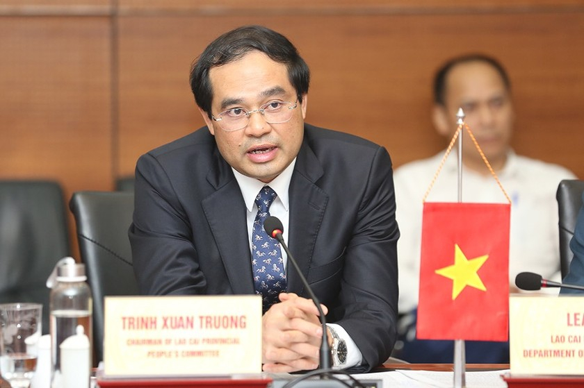 Ông Trịnh Xuân Trường, Phó Bí thư Tỉnh ủy, Chủ tịch UBND tỉnh Lào Cai