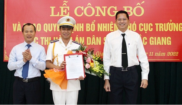 Ông Nguyễn Thành Bắc làm Phó Cục trưởng Cục THADS tỉnh Bắc Giang