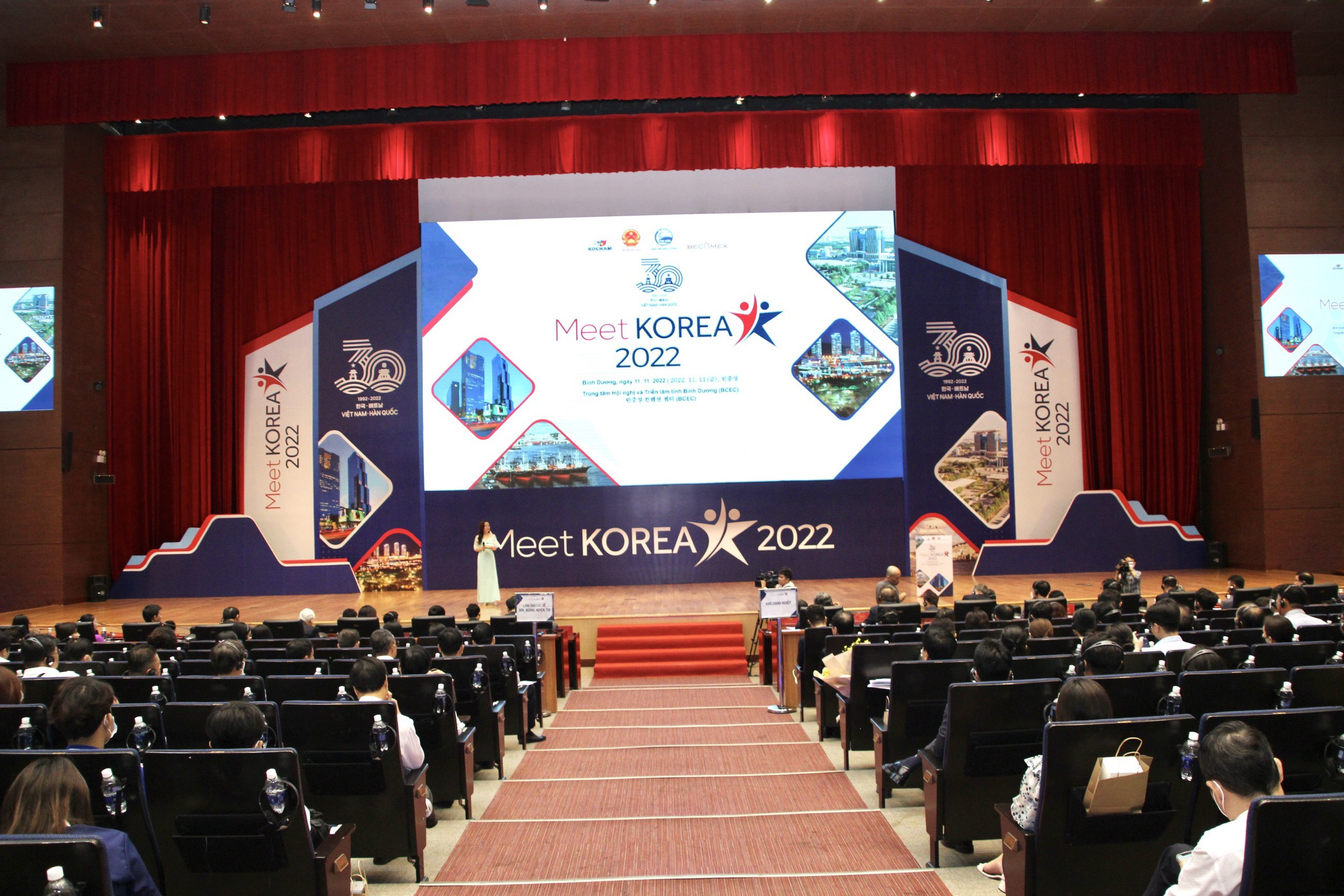 Sự kiện “Gặp gỡ Hàn Quốc – Meet Korea 2022” diễn ra tại Trung tâm Hội nghị Triển lãm tỉnh.