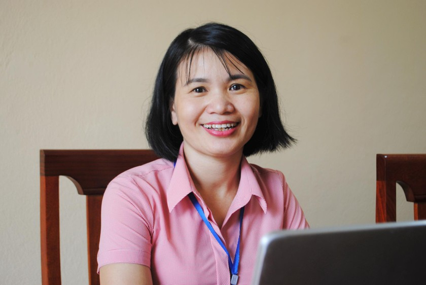Cô giáo Bùi Thị Minh Hương.