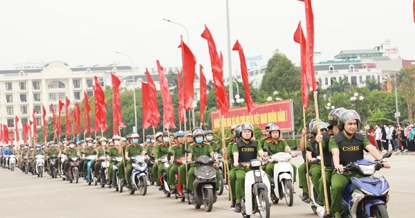 Bắc Giang ra quân đợt cao điểm trấn áp tội phạm dịp Tết 2023