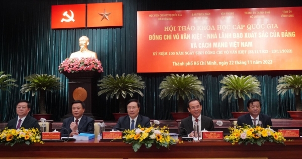 Hội thảo khoa học kỷ niệm 100 năm ngày sinh của cố Thủ tướng Võ Văn Kiệt