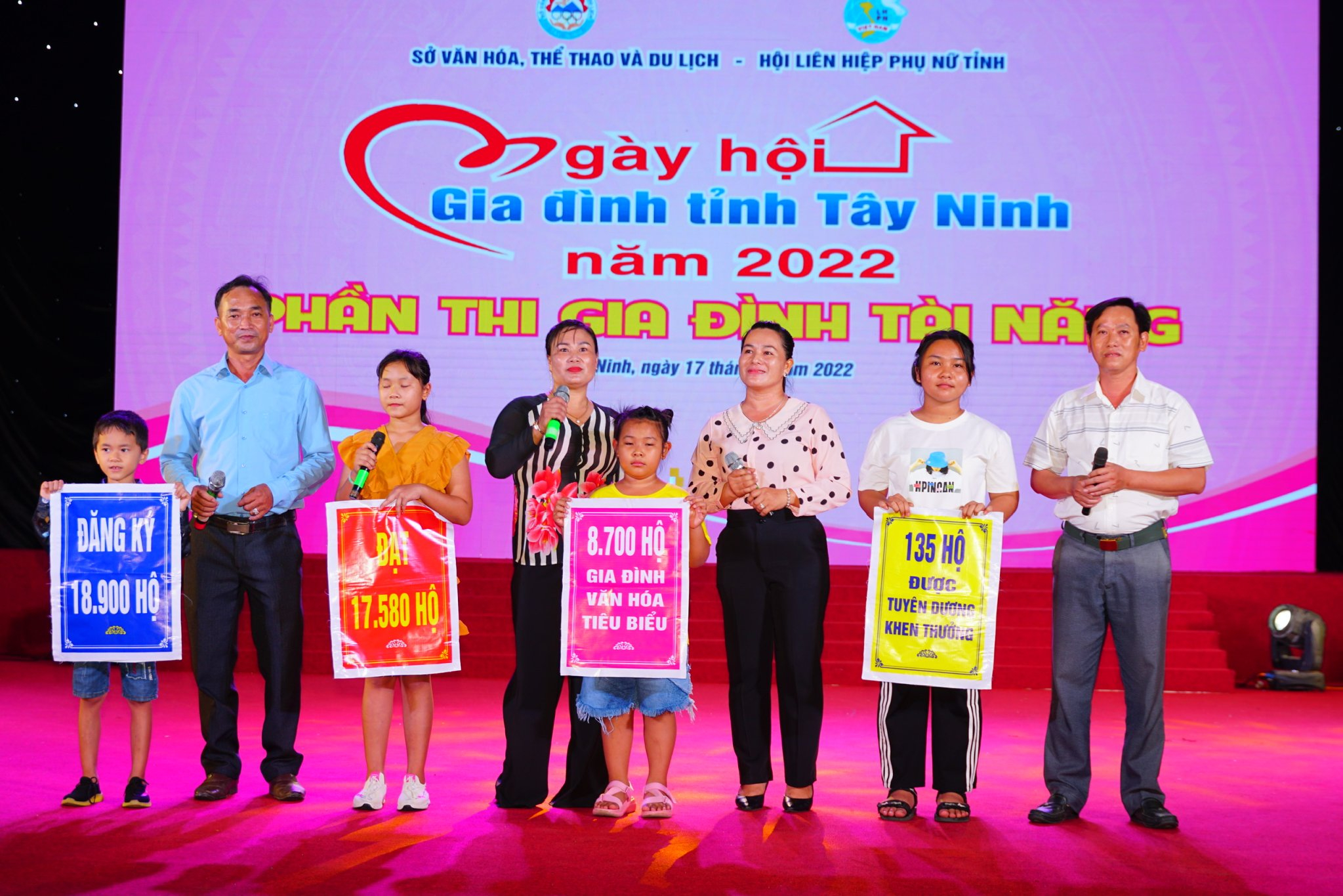 Ngày hội gia đình tỉnh Tây Ninh năm 2022 do Sở VHTT&amp;amp;DL tổ chức.