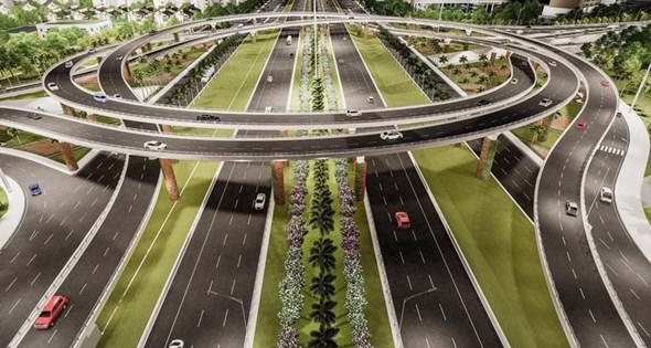 Hà Nội xây nút giao đường vành đai 3,5 - Đại lộ Thăng Long với vốn đầu tư 2.384 tỷ