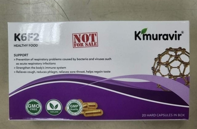 Cục An toàn thực phẩm cảnh báo về sản phẩm K6F2 Kmuravir đang được mua bán để điều trị sau mắc covid-19