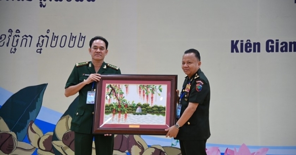 Giao lưu sĩ quan Biên phòng trẻ Việt Nam - Campuchia lần thứ nhất, năm 2022