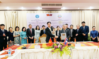 BHXH Việt Nam cùng Bộ Lao động và Phúc lợi xã hội Lào ký kết hợp tác giai đoạn 2022-2025