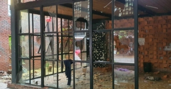 Nghệ An: Tiệm cafe Ngói đỏ bất ngờ tan hoang sau một đêm