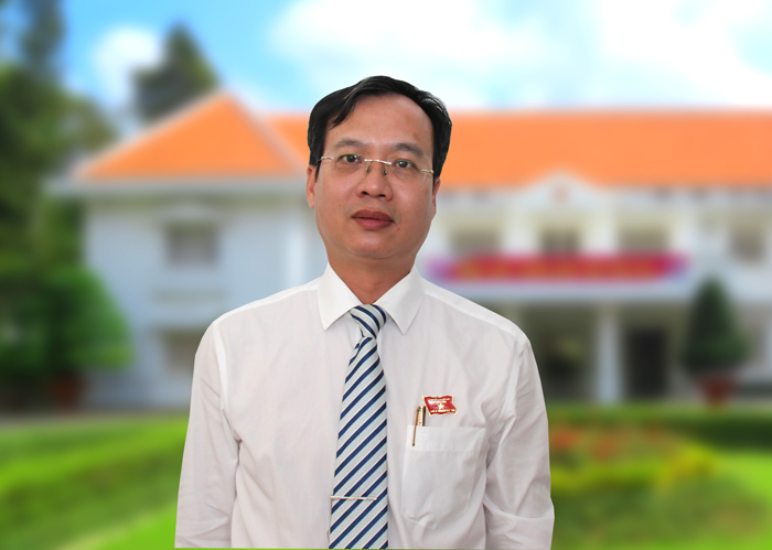 Ông Trần Trí Quang 46 tuổi, lần thứ hai được bầu làm Phó Chủ tịch UBND tỉnh Đồng Tháp. Ảnh Cổng thông tin điện tử Đồng Tháp.