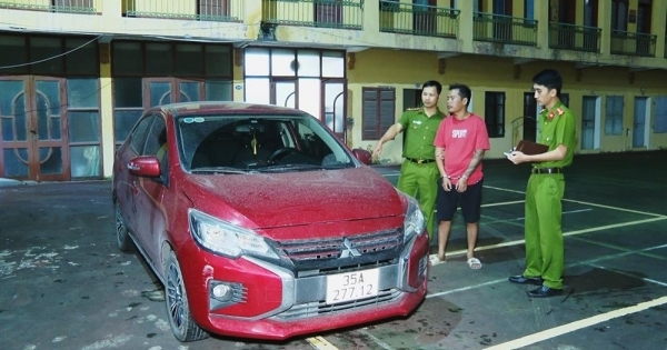 Ninh Bình: Bắt giữ đối tượng trộm xe ô tô con của người phụ nữ đỗ bên đường