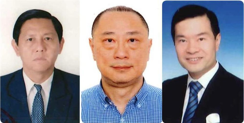 3 Thành viên HĐQT SCB (từ trái sang): Trầm Thích Tồn, Sun Henry Ka Ziang, Lam Lee George. Ảnh: BCA