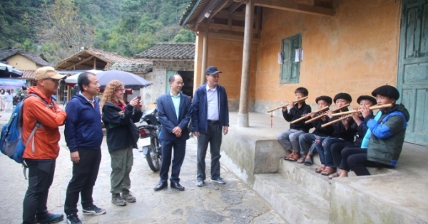 Đoàn công tác Nhật Bản thăm Cao nguyên đá Đồng Văn