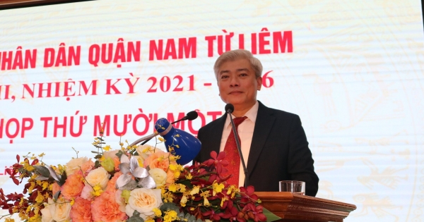 Ông Mai Trọng Thái được bầu giữ chức Chủ tịch UBND quận Nam Từ Liêm