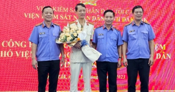 Ông Phạm Quang Hưng được bổ nhiệm làm Phó Viện trưởng VKSND tỉnh Đắk Lắk