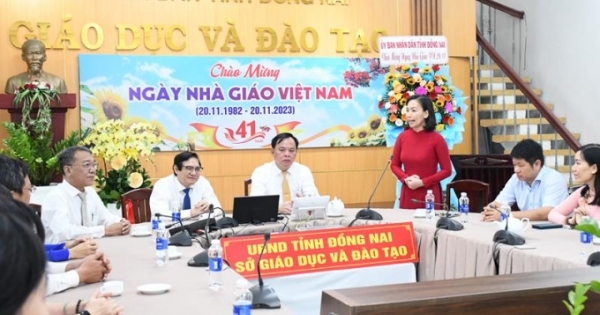 Lãnh đạo tỉnh Đồng Nai chúc mừng Ngày Nhà giáo Việt Nam 20/11