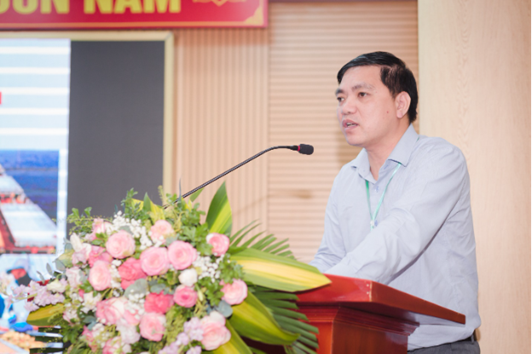 GS.TS. Trần Đức Viên, Chủ tịch Hội đồng Khoa học và Đào tạo - Học viện Nông nghiệp Việt Nam phát biểu chào mừng và khai mạc hội thảo.