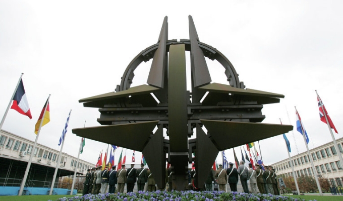 Cuộc họp cấp bộ trưởng của NATO diễn ra tại trụ sở Brussels (Ảnh: AP)