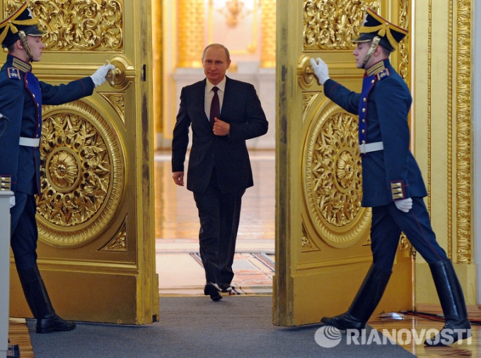 Tổng thống Nga V.Putin sẽ đọc th&ocirc;ng điệp li&ecirc;n bang ng&agrave;y 03/12 (Ảnh: Ria Novosti)