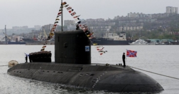Tàu ngầm Nga lần đầu phóng tên lửa tiêu diệt IS