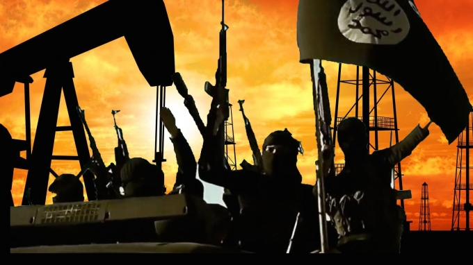 C&aacute;c nh&oacute;m khủng bố đ&atilde; chiếm nhiều giếng dầu ở Syria v&agrave; Iraq.