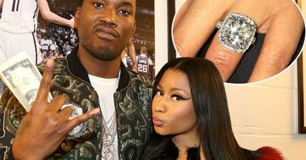 Nicki Minaj khoe nhẫn đính hôn siêu khủng