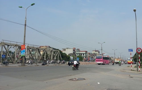 Quốc lộ 1A đoạn đi qua huyện Thanh Tr&igrave;