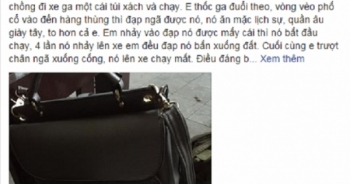 Hà Nội: Dân mạng "phát cuồng" với "hiệp sỹ" truy bắt cướp trên phố