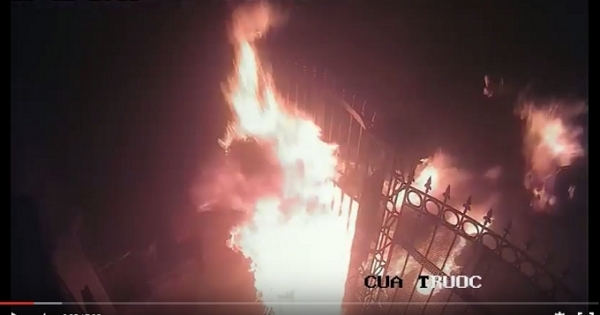 Hà Nội: Nhà Tổ trưởng dân phố bị phóng hỏa trong đêm