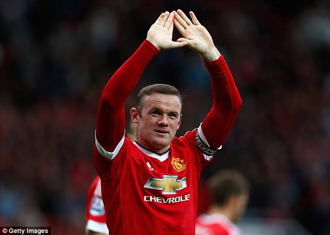 Rooney c&oacute; trận đấu thứ 500 trong m&agrave;u &aacute;o Manchester United