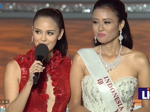 Hoa hậu nh&acirc;n &aacute;i thuộc về Hoa hậu Indonesia