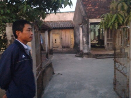 Nh&acirc;n chứng Nguyễn Văn Quế kể lại vụ việc xảy ra tại s&acirc;n nh&agrave; m&igrave;nh