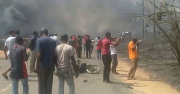 Nổ gas kinh hoàng tại Nigeria, 100 người thiệt mạng