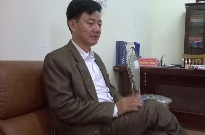 Chủ tịch UBND x&atilde; Thanh Dương Nguyễn Sỹ H&ugrave;ng khẳng định