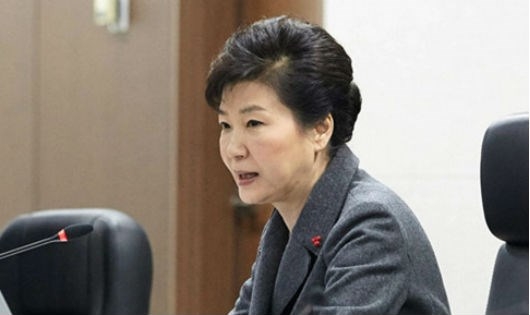Tổng thống H&agrave;n Quốc Park Geun - hye.