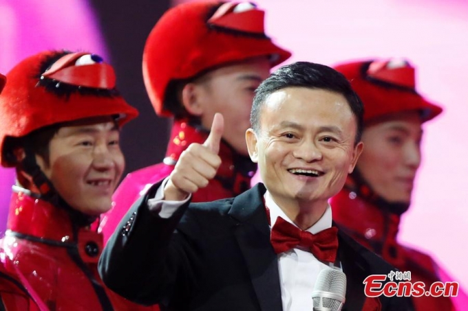 Jack Ma, chủ tịch của Alibaba - người đ&atilde; s&aacute;ng lập ra ng&agrave;y lễ hội mua sắm trực tuyến